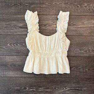 Abercrombie Ruffle Top